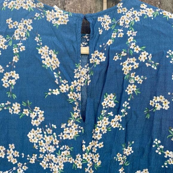 GP&J Baker X H&M Blue Floral Dress | 8 - Picture 5 of 6